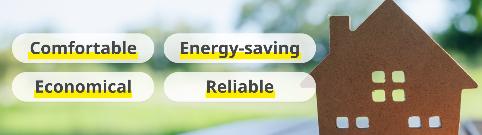 Comfortable, energy-saving, economical, and safe