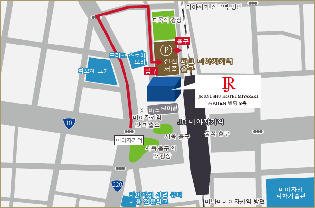 駐車場のご案内