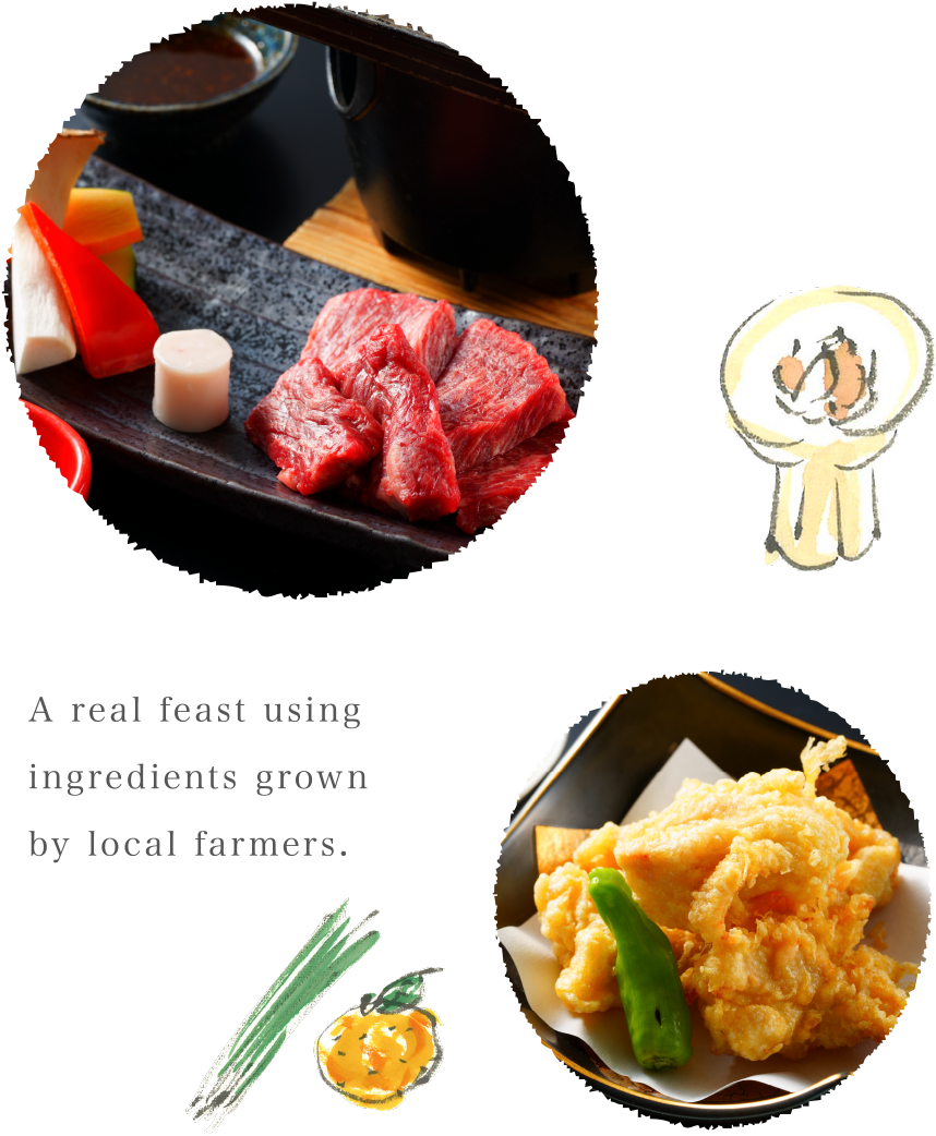 地域の生産者さんとつくる料理こそほんとうのごちそう