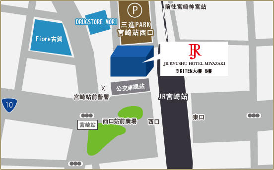 從車站出發的交通方式