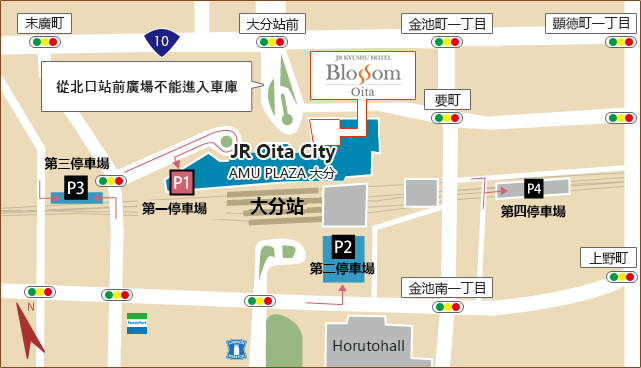 駐車場のご案内