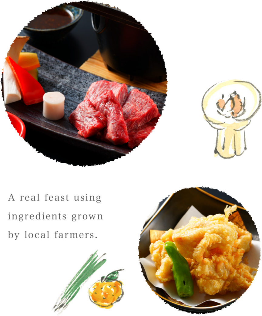地域の生産者さんとつくる料理こそほんとうのごちそう