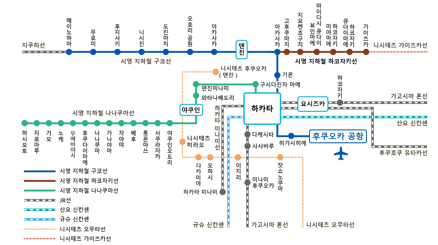広域路線案内図