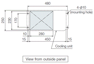 ENC-GR310EX installation diagram