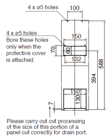 ENH-P110L-200CE-N installation diagram