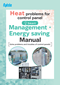 Panel heat problems and efficient operation/energy saving manual
