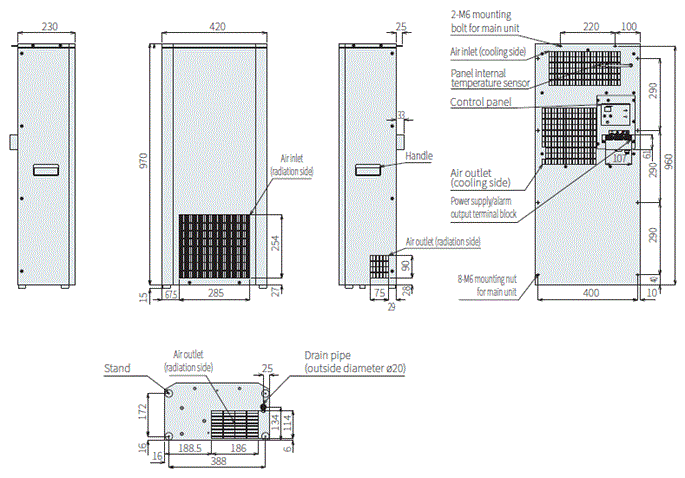 ENC-AS510HDS Dimensions