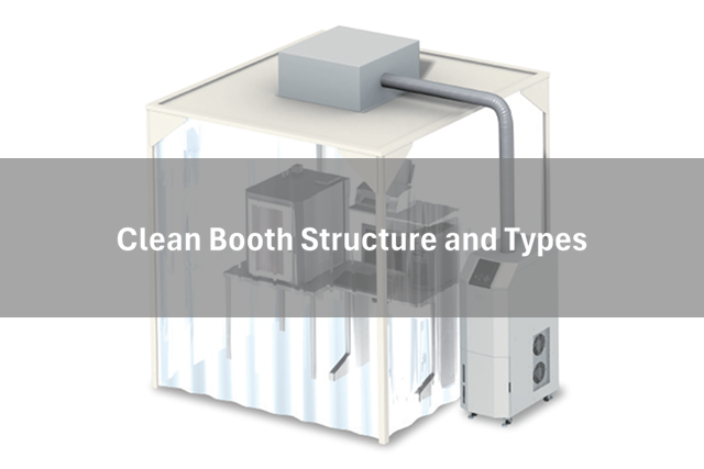 Structure and types of clean booths