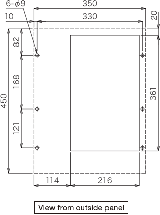 ENC-ER500L-MT installation diagram