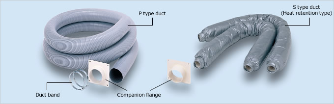 PAU duct set