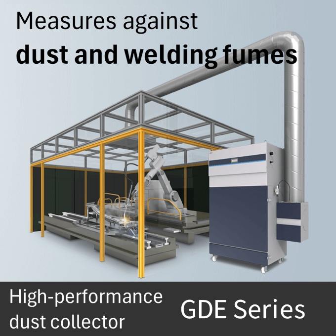 High-Performance Dust Collector GDE Series for dust and welding fumes
