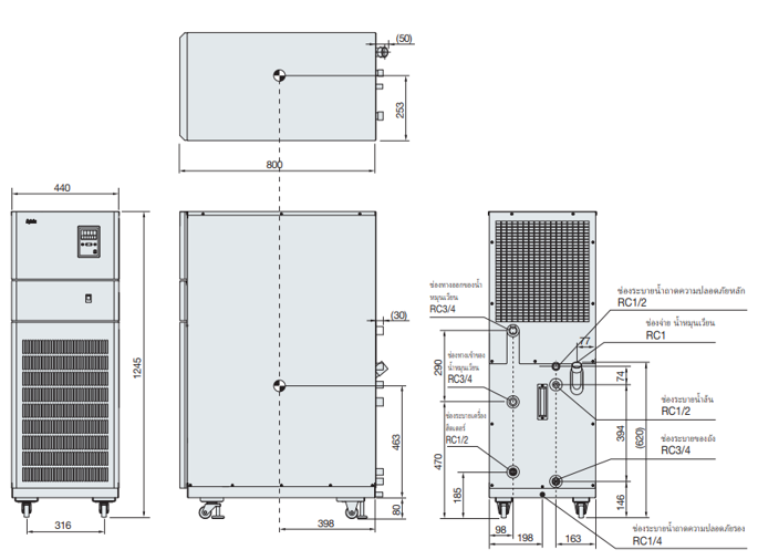 PCU-6330R โครงร่างภาพวาด
