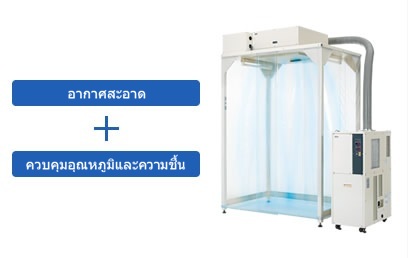 สามารถสร้างสภาพแวดล้อมที่สะอาดได้อย่างง่ายดาย