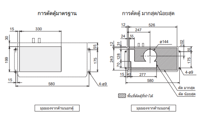 แผนผังการติดตั้ง ENC-GR500EX-Pro