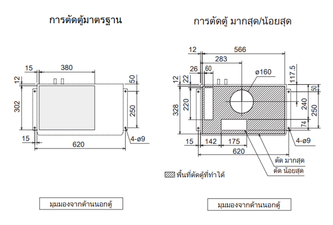 แผนผังการติดตั้ง ENC-GR1500EX-Pro