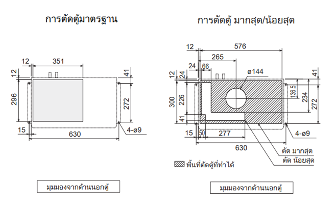 แผนผังการติดตั้ง ENC-GR1000EX-Pro