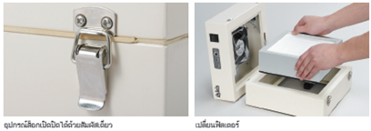 ระบบบำรุงรักษาด้านบนอย่างรวดเร็วพร้อมล็อคแบบสัมผัสเดียว