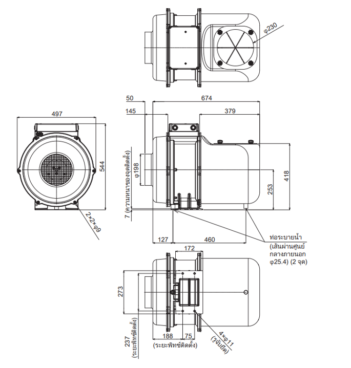 GME-S2200-eco ขนาด
