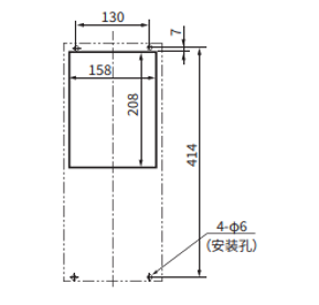 ENH-117L-230安装加工图