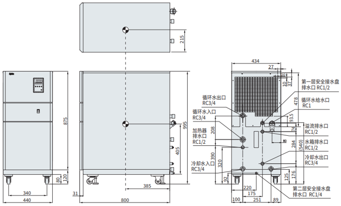 PCU-W3610R外部视图