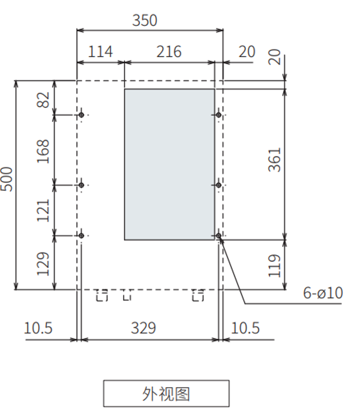 ENC-GR510LE-eco安装加工图