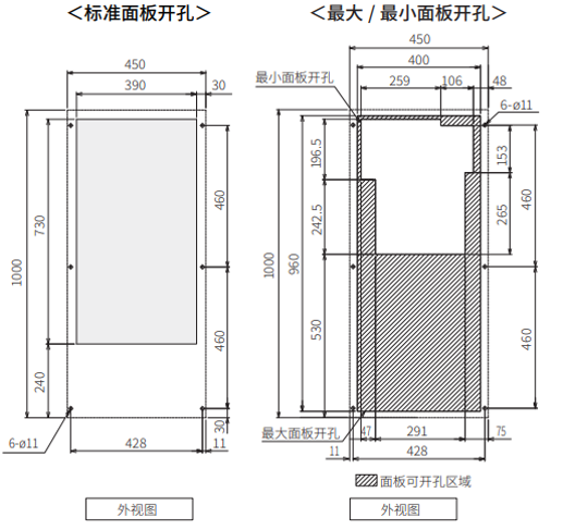 ENC-GR2000L-Pro安装加工图