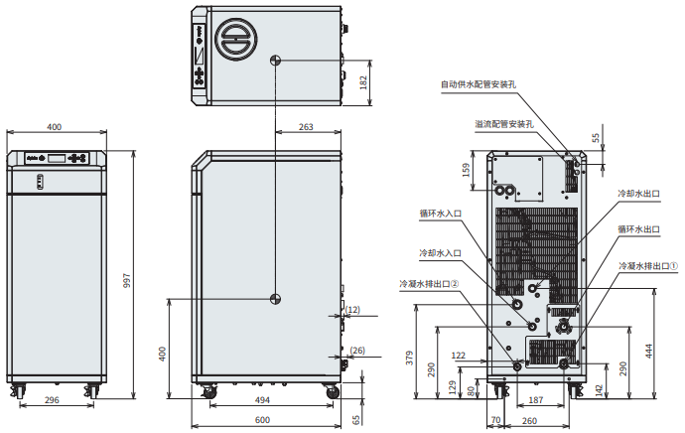 PCU-NE6000W外部视图