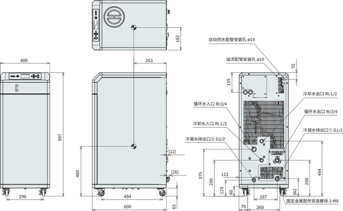 PCU-NE6000W外部视图