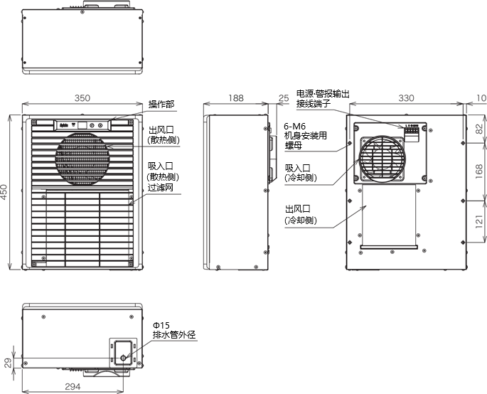 ENC-ER500L-MT外形尺寸图