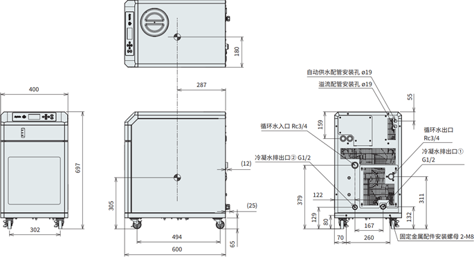 PCU-NE2500外部视图