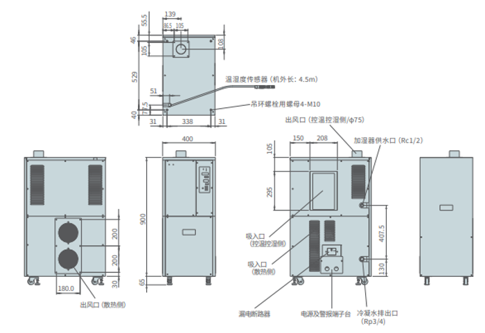 PAU-A920S-HC尺寸图