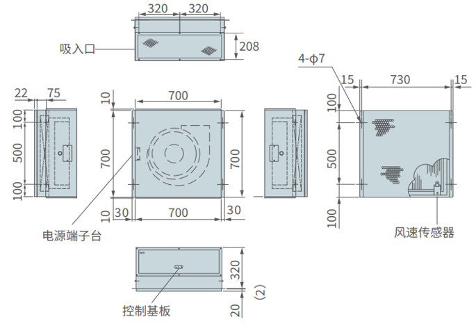PAU-A11FFU-ULPA轮廓