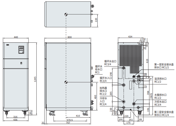 PCU-W6630R外部视图