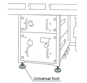Universal foot/support foot