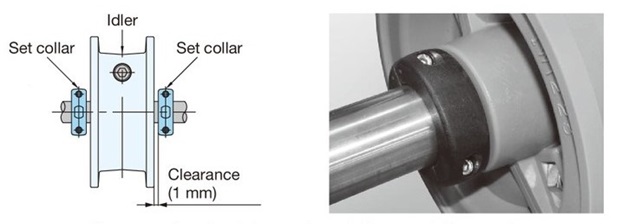 How to fix the idler