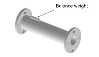 Balance weight installation image