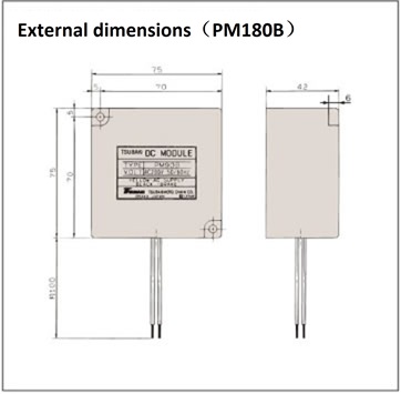 External dimensions
