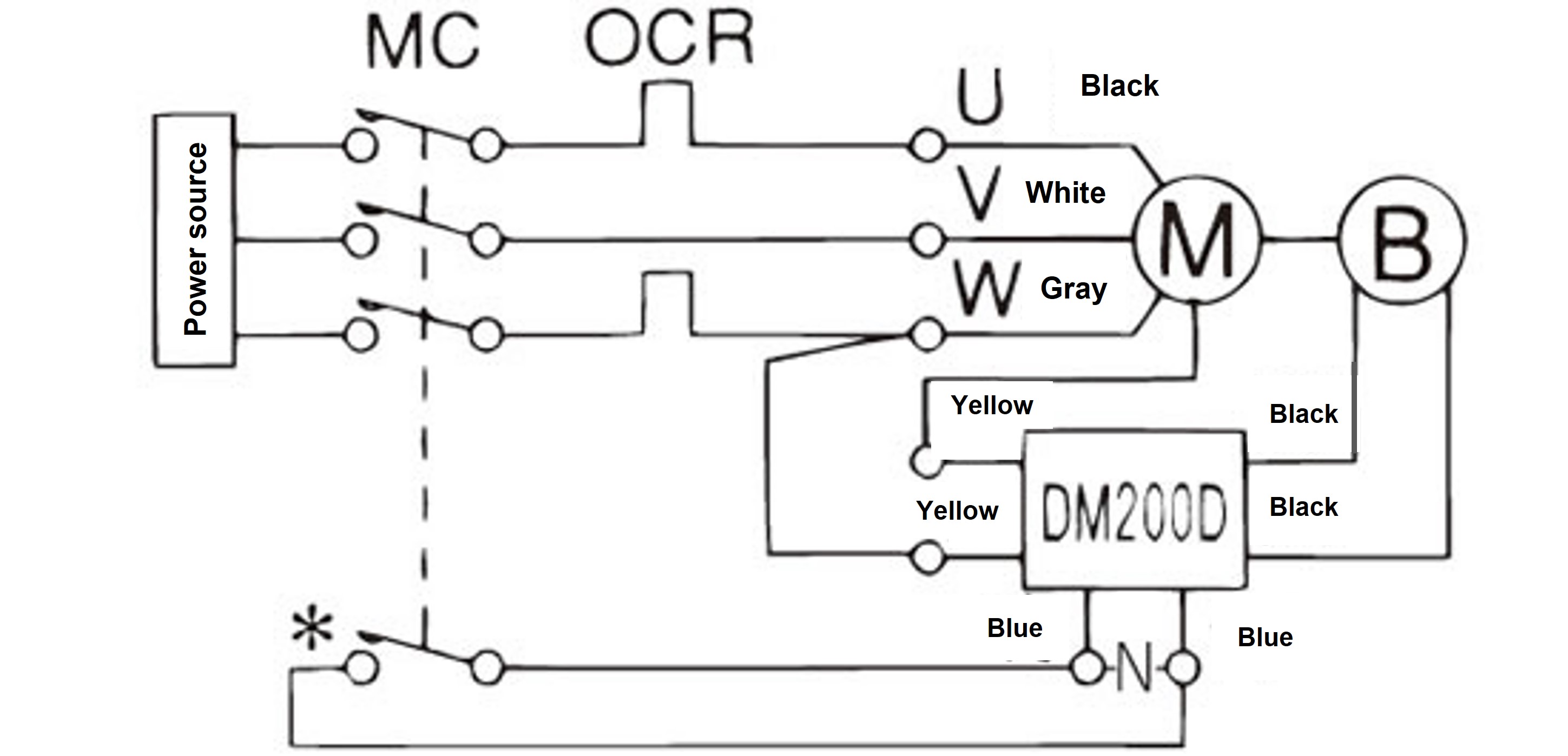 三相モータ　倍電圧　直流別切り