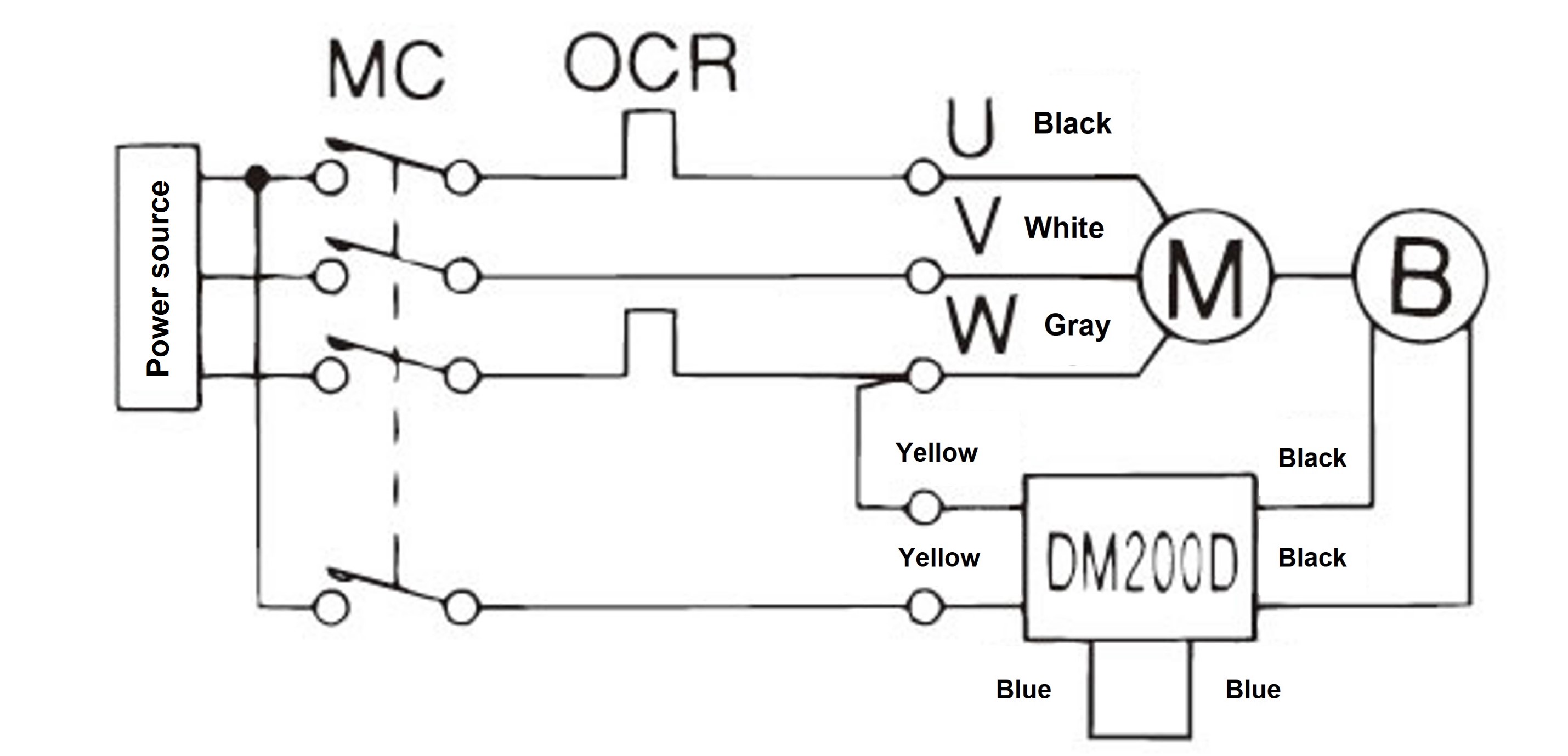 三相モータ 標準電圧 交流別切り