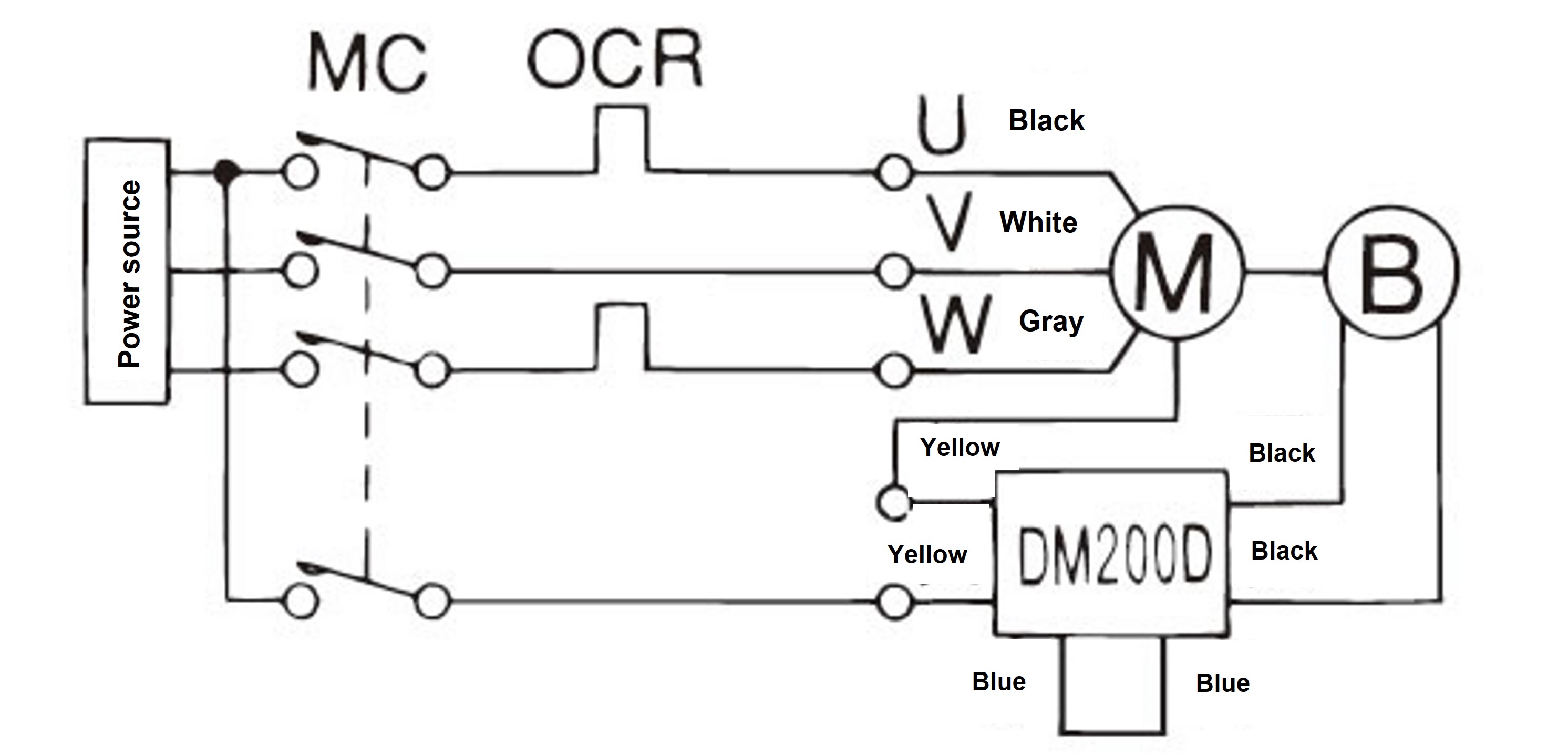 三相モータ 倍電圧 交流別切り