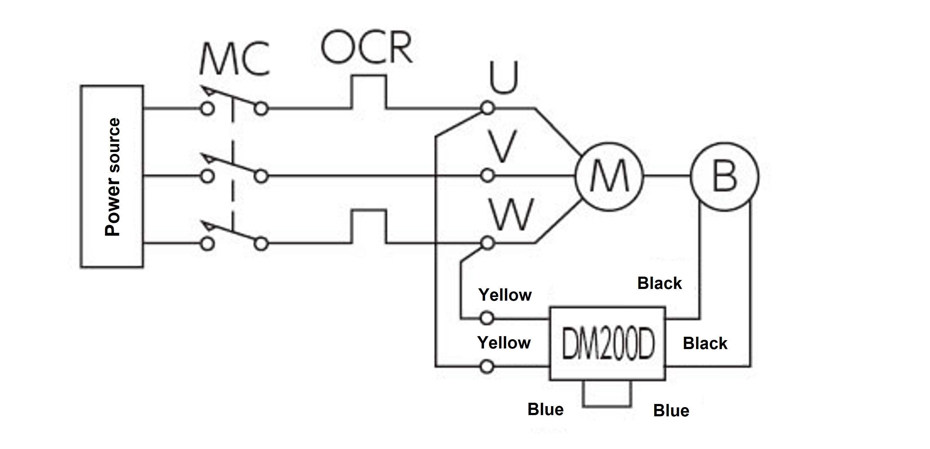 三相200V 0.2kW・0.4kW 交流同時切り