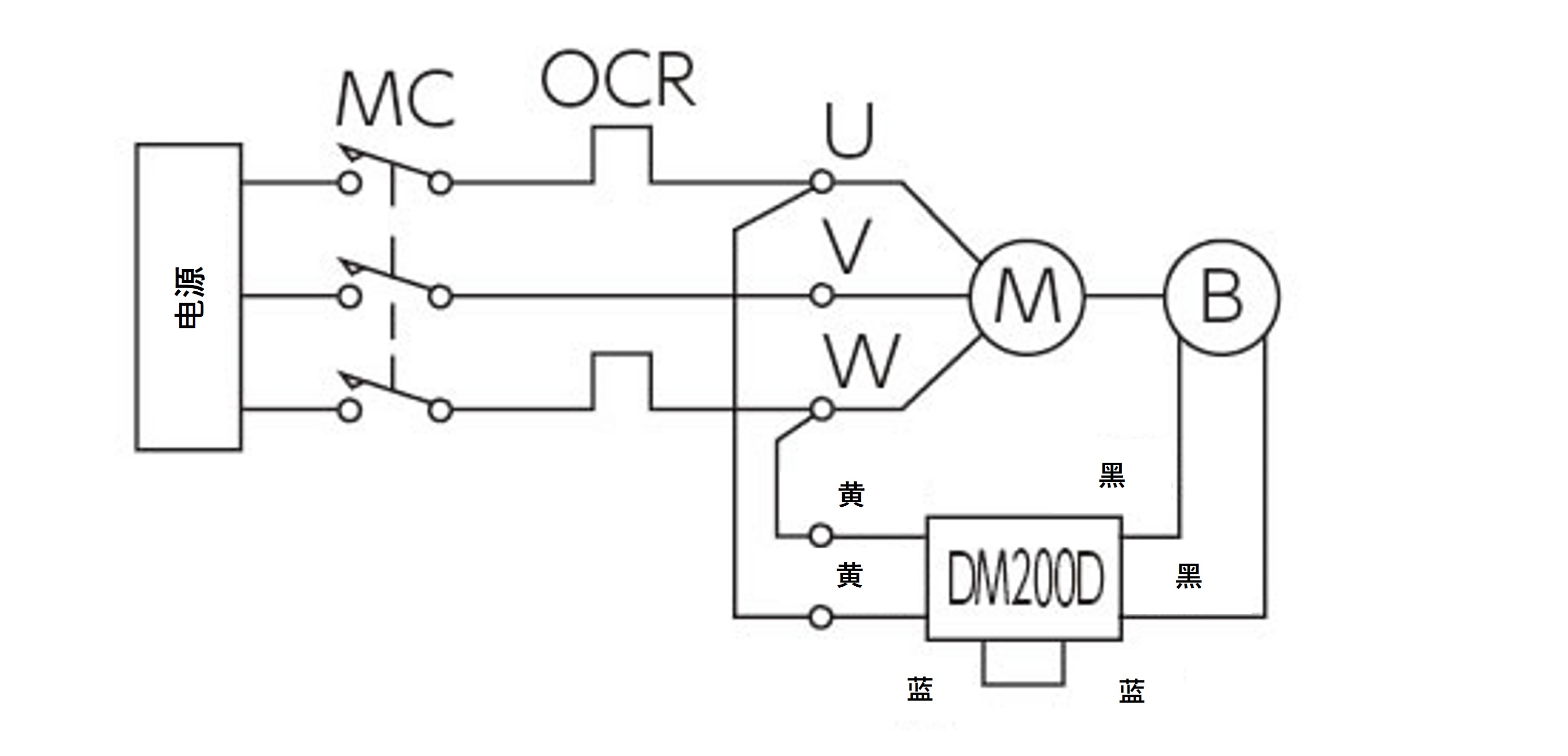 三相200V 0.2kW・0.4kW 交流同時切り