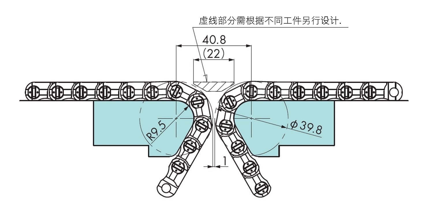 减少衔接布局过程中的死角