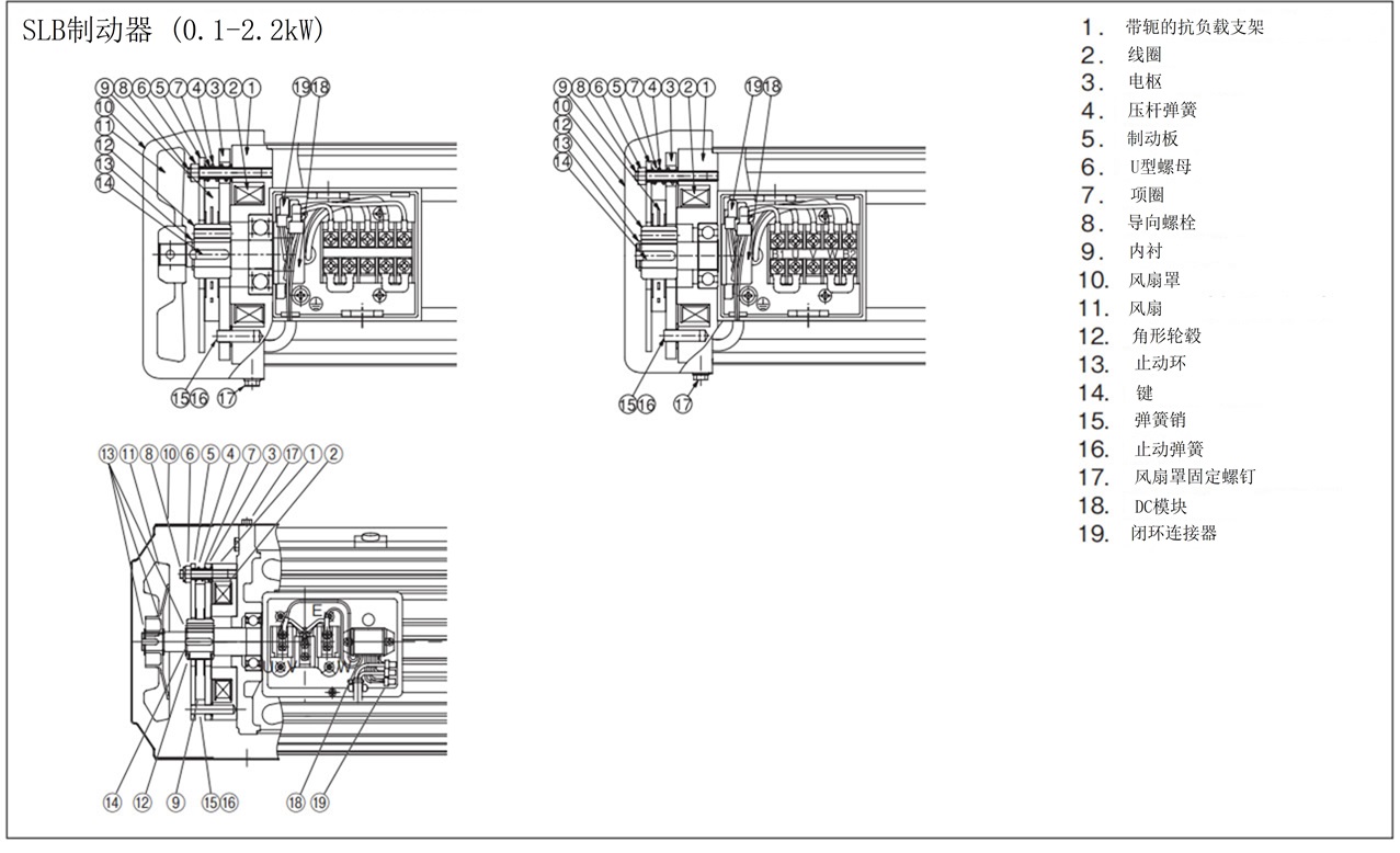 ブレーキ部構造
