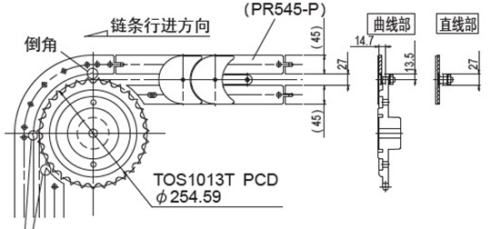 运行轨道安装示例