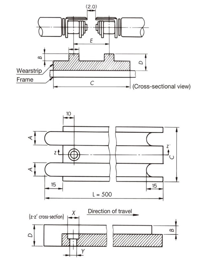 プラローラテーブルST形多列使用の場合