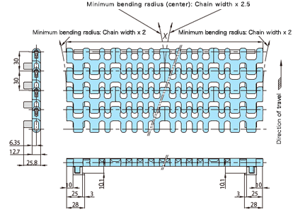 WTU3015T-K形外形寸法図