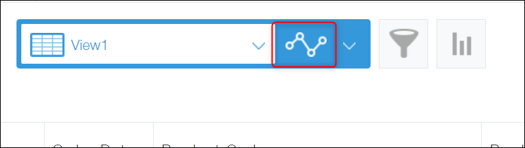 Screenshot: The "Graph" icon is outlined
