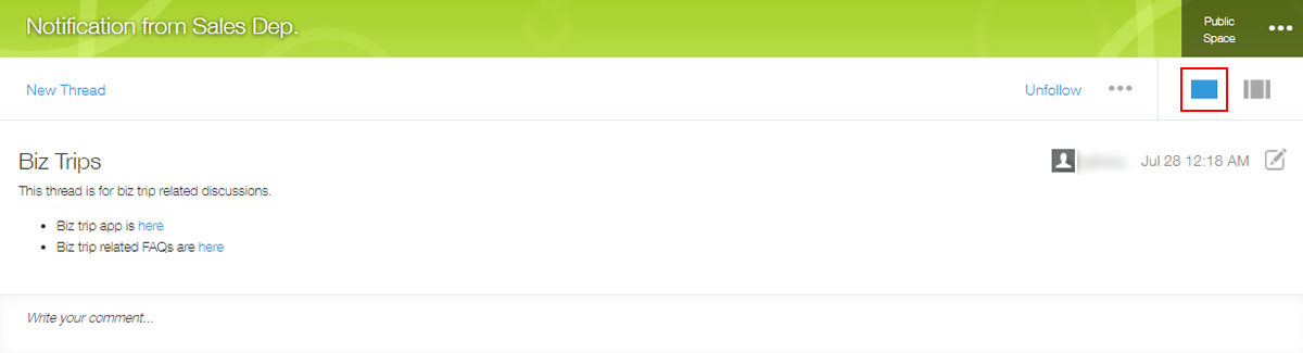 Screenshot: The "Hide side panes" icon is highlighted