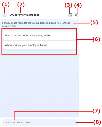 Screenshot: An AI Search chatbot